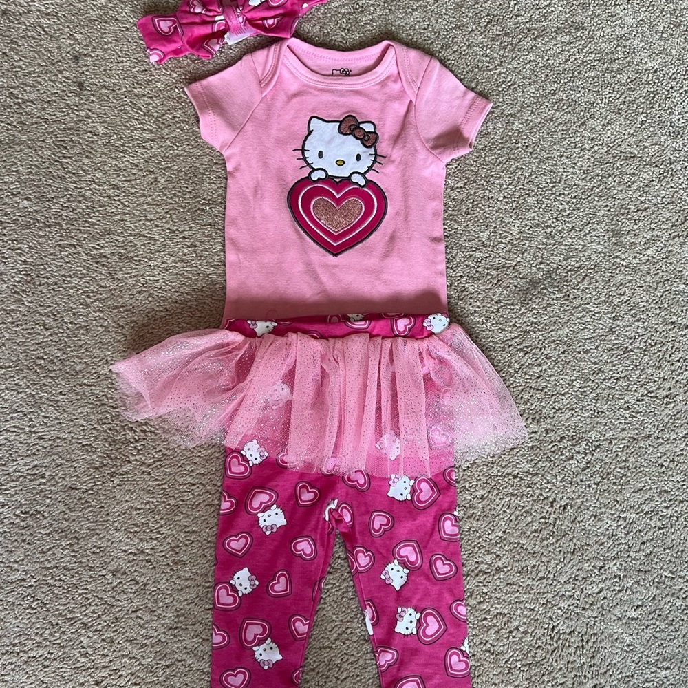 Hello Kitty Pink Tutu Dress